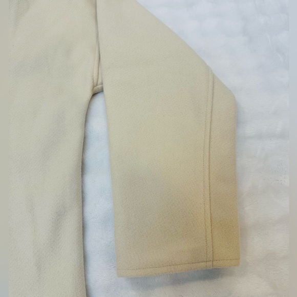 Cream Open Front Jacket - Picture 6 of 6